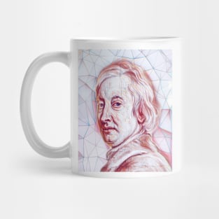 John Dryden Portrait | John Dryden Artwork | line art Mug